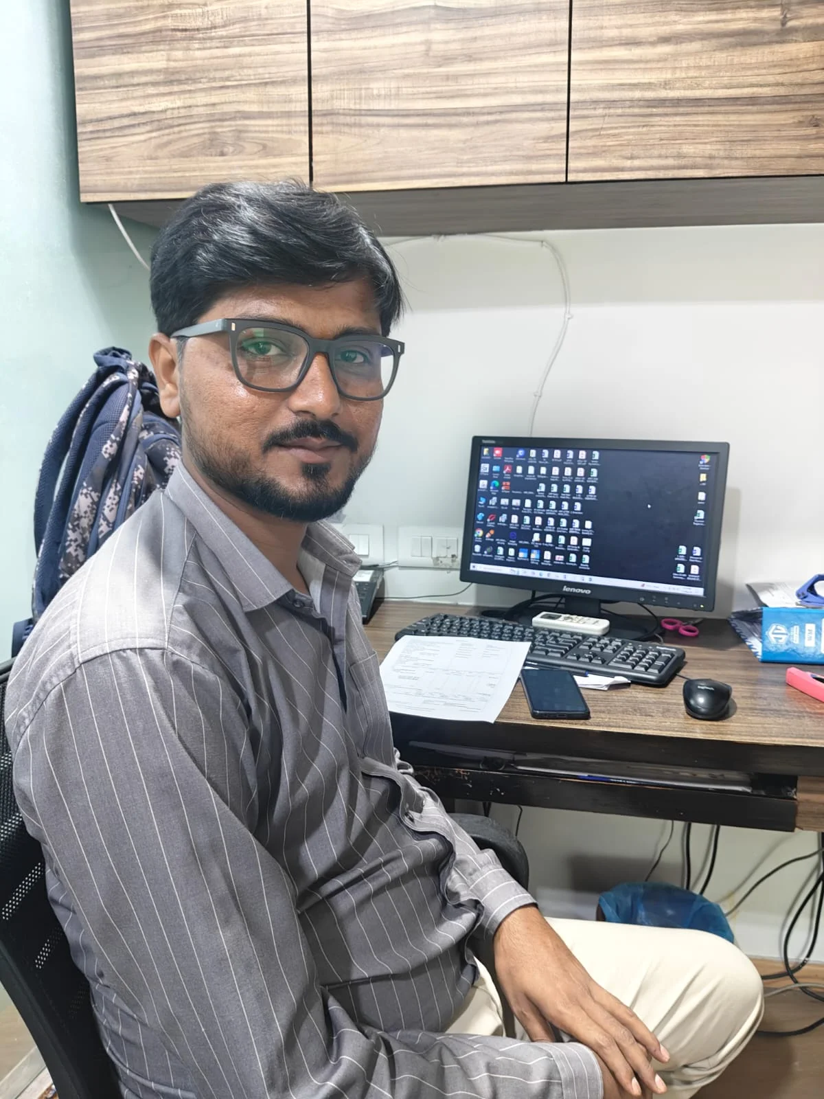Dhimant Patel, Finance Manager, HRP Infra operations and financial management